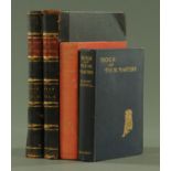 Four dog books, "The Illustrated Book of The Dog", 2 volumes, by Shaw Vero, circa 1900,