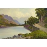 Donald A Paton (Edward Horace Thompson 1879-1949), a watercolour "Ullswater", 29 cm x 44 cm, framed,