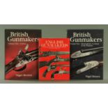 Three books on British gunmakers, Brown Nigel "British Gunmaker", volume 1 London,