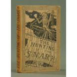 Lewis Carroll: "The Hunting of The Snark (An Agony in 8 Fits)", first edition,