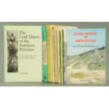 Eleven volumes on lead mining in the Pennines, "The Lead Miners of Northern Pennines" by C.J.