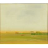 Tom Robb, contemporary landscape, oil on board, signed and dated '71, 50.5 cm x 60 cm.