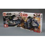 Two Lego Star Wars kits,