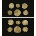 Henry II - short cross silver penny, Henry IV short cross silver penny,