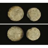 A Queen Mary silver hammered groat, and an Elizabeth I silver hammered sixpence 1568.