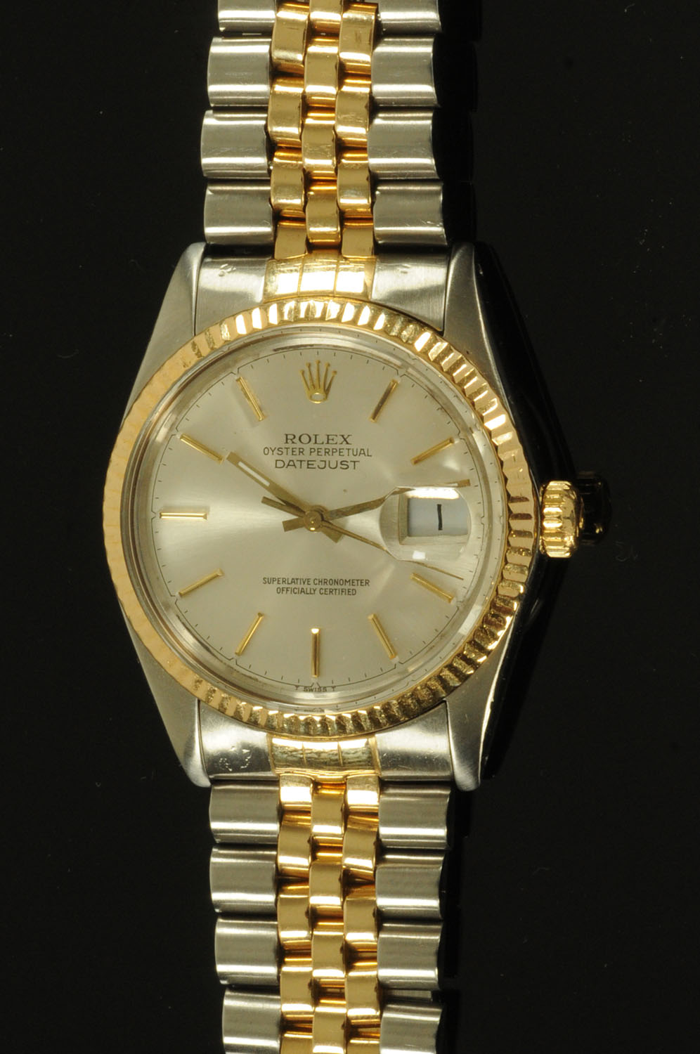 A gentleman's Rolex Oyster Perpetual Datejust bracelet watch.