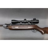 An SMK model XTB2K calibre break barrel air rifle,