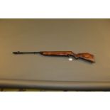 Webley Patriot Cal 22 break barrel air rifle. Serial No. 859097.