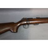 A BSA SuperSport 5 Cal 22LR bolt action rifle. Serial No. T7635SA.