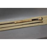 Bob Church Pedder Magnamite IM8 deluxe range trout fly rod, in two sections, 10', line 7.