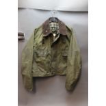 A Barbour wading jacket size L.