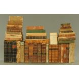 Two boxes of antiquarian books, to include Temperance Review 1850, 1851, 1852, Ladies Treasury 1880,