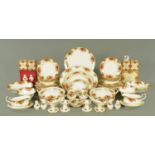 An extensive Royal Albert Old Country Roses pattern dinner service, to include place mats,