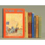 Eight children's illustrated books and annuals,