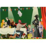 Clifford Richards, (20/21st century contemporary) "A Mad Tea Party II", signed,