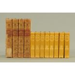 The complete set of eight miniature volumes of The Illustrated Pocket Shakespeare, by J.