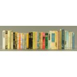 A box of 37 predominantly First Edition mid 20th century novels, to include John Cowper,
