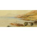 Alfred Heaton Cooper (1863-1929), "Loch Karron", watercolour, signed. 50 cm x 32 cm.