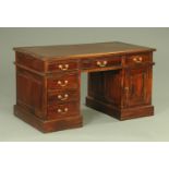 A George III style desk,