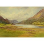 Albert Rosser (1899-1995), a watercolour "Thirlmere and Helvellyn looking North", 24 cm x 34 cm,