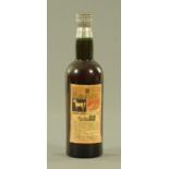 A bottle of "The Old Blend Whisky of the White Horse Cellar", bottled 1940, Number 3119009,