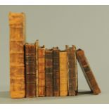 A mixed lot of antiquarian books,