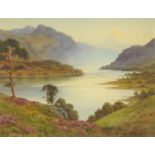 Edward Horace Thompson (1879-1949), "View of Coniston", watercolour, signed.