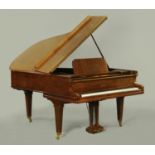 A Chappell of London baby grand overstrung piano, early 20th century, with cast iron Chappell frame,