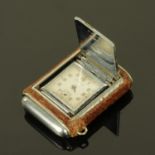 An Art Deco period Vertex purse watch,
