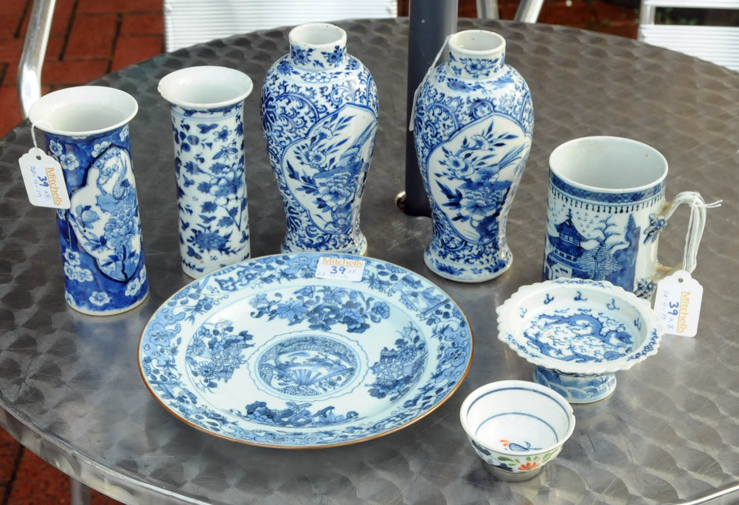 Chinese blue and white wares, 18th century/19th century, - Image 2 of 21