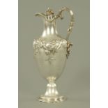 A Victorian silver claret jug, Goldsmiths Alliance Ltd.