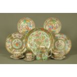 A collection of Chinese Canton enamel wares, 19th century,