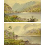 Edward H Thompson (British 1879-1949), "Derwentwater" and "Coniston Water", signed and dated 1923,