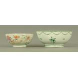 Two Chinese export bowls,