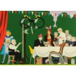 Clifford Richards (20/21st century contemporary), "A Mad Tea Party",