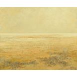 Derrick Jennings, coastal scene, signed, oil on canvas. 24 cm x 28.5 cm.