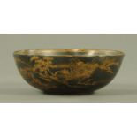 A Japanese Satsuma bowl, late Meiji period,