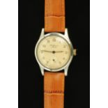 A gentleman's vintage wristwatch, mid 20th century,