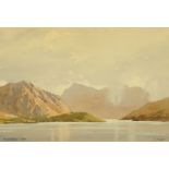 Len Roope (British 1917-2005), "Ennerdale Lake", signed and titled, watercolour, 23 cm x 33 cm.