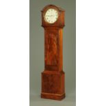 An early 19th century mahogany longcase clock, with circular dial marked for "McMaster Dublin",