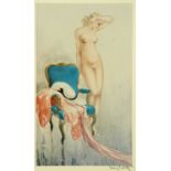 After Louis Icart, a modern coloured print,