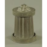 A 19th century Benham and Froud pewter jelly mould,