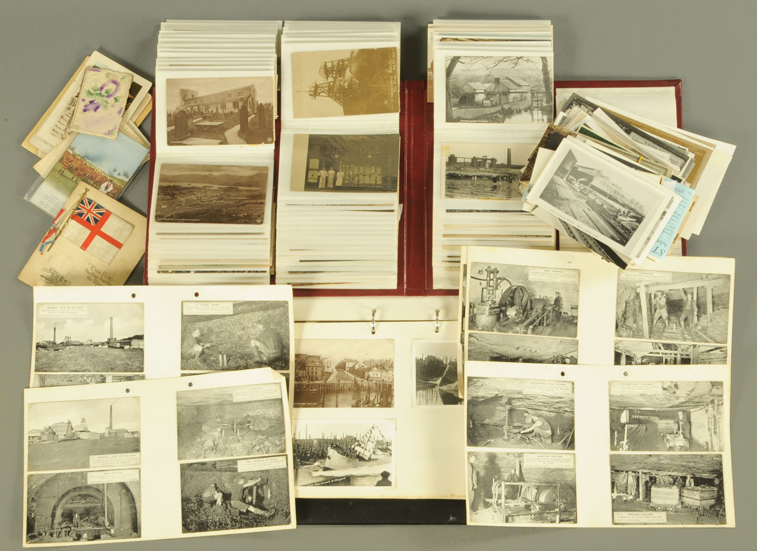 A collection of predominantly Cumbrian postcards and photographs, late 19th and early 20th century,