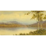 Edward Horace Thompson (1879-1949), "Bassenthwaite Lake", signed and dated 1929, watercolour.