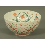 A Japanese Kutani bowl, late 19th century,