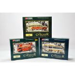 Trio of Corgi Connoisseur Collection Diecast Bus Coach issues. NM to M in Boxes. (3)