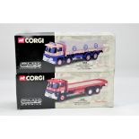 Corgi Commercial Truck Diecast comprising 29101 Guy Invincible (Blue Circle Cement) and 29001 Guy