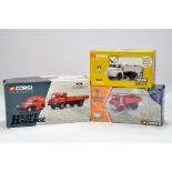 Corgi Commercial Truck Diecast Group. Comprising No. 31006 Heavy Haulage Thames Trader and Morris