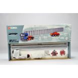 Corgi Commercial Truck Diecast Issue. Heavy Haulage No. 76802 MAN Tractor Unit with Bridge Beam