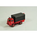 Rare Belgium Trucks Resin White Metal hand built Fire Truck. E